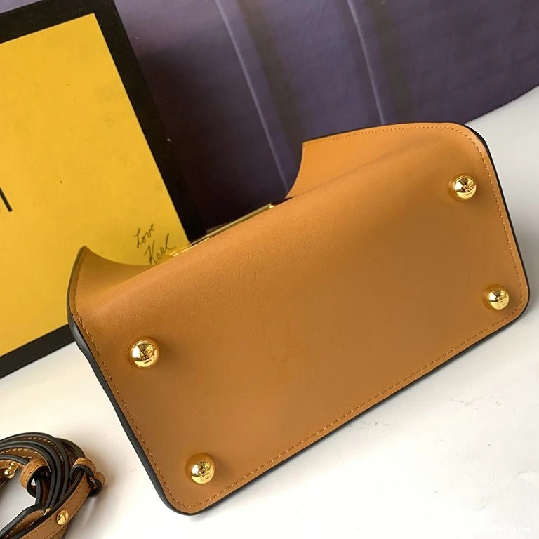 Cheap In Leather Fendi Bag Brown Small Way Calf 0717